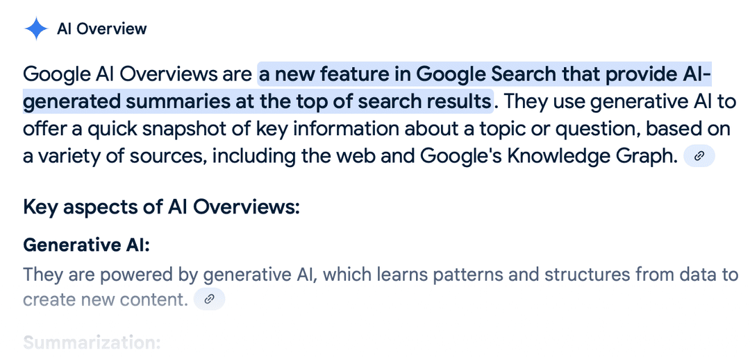 Google Search Overview 