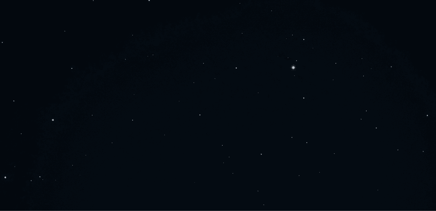 The stars in the sky reflect the beauty of reality.