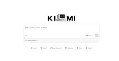 The Kimi K3 is featured on kimi.com