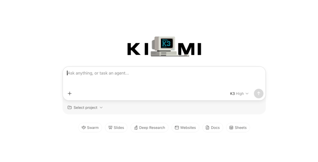 The Kimi K3 is featured on kimi.com